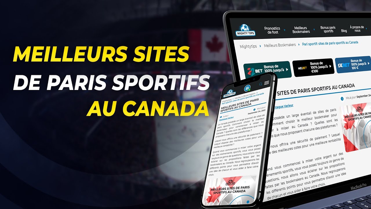 Meilleurs sites de paris sportifs au Canada